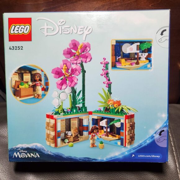 NEW Lego Disney Moana Flowerpot Orchid Flower Home Decor Building Set with Doll - Picture 2 of 11